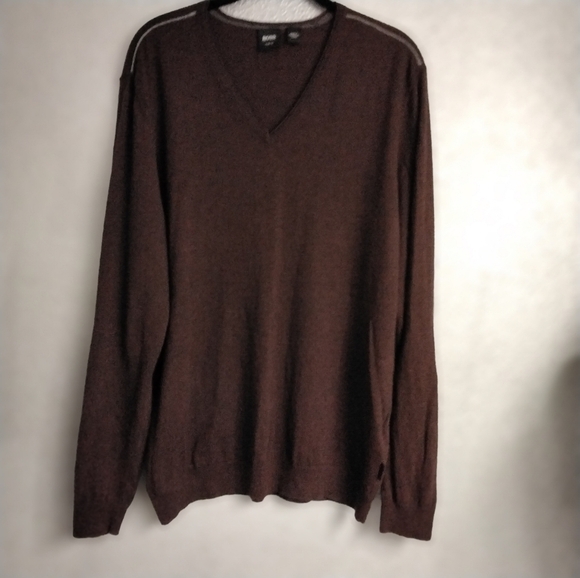 Boss Hugo Boss Mens  Slim Fit Wool Blend Sweater  Size XL - Picture 1 of 3
